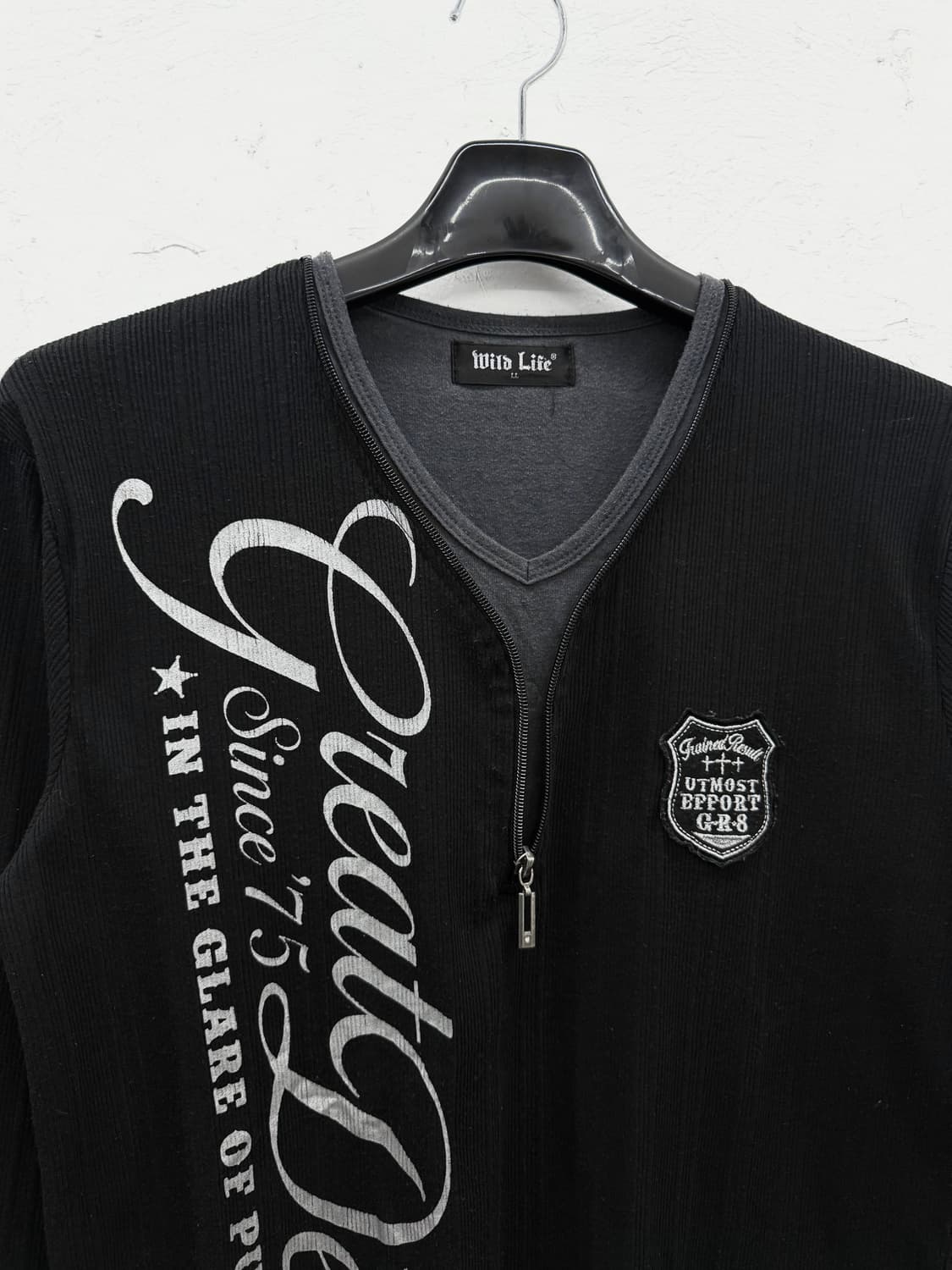 mild life 하프집업 펑크 롱슬리브 상품이미지2