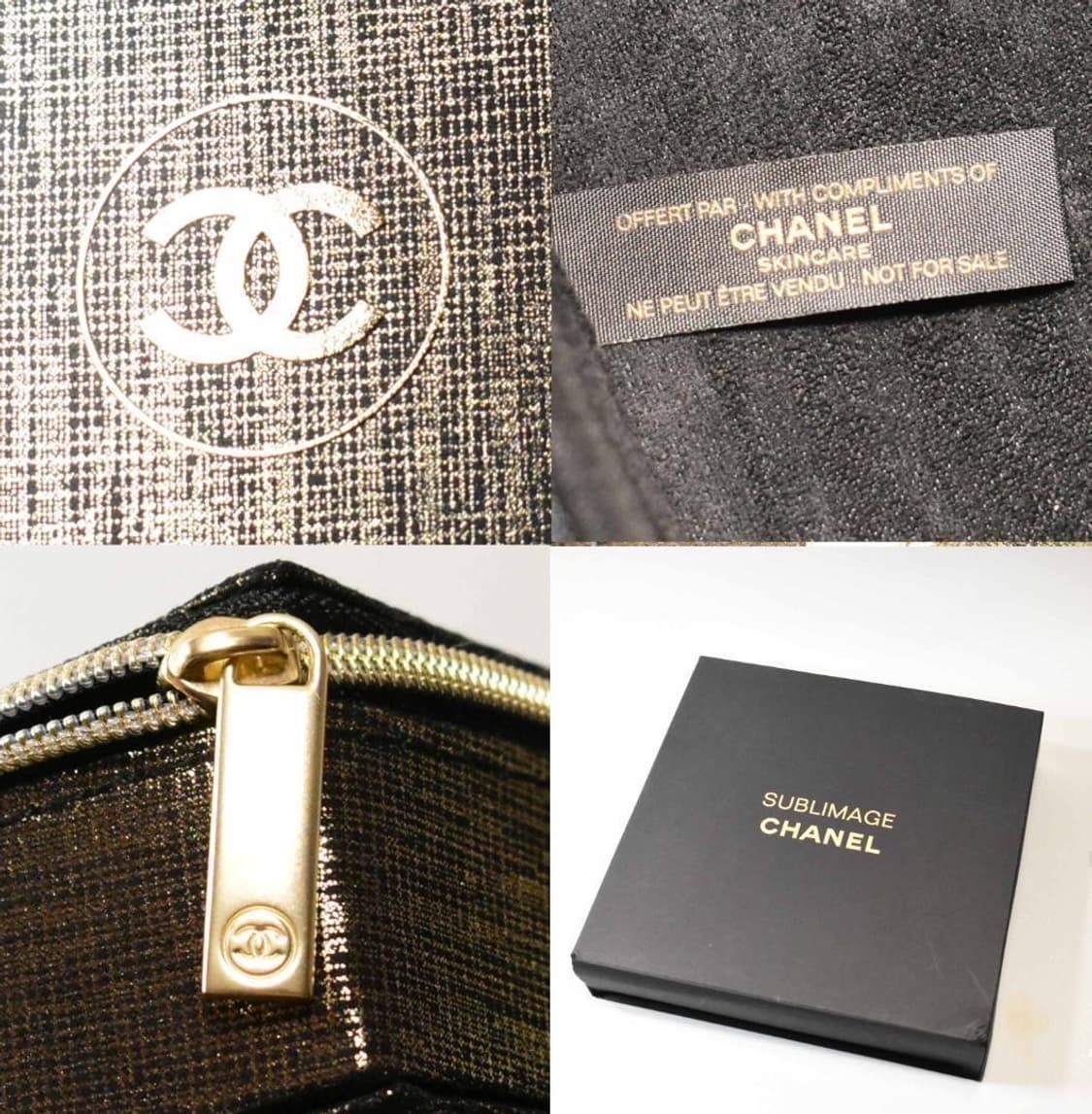 샤넬뷰티 수블리마지 골드 파우치 풀박스 기프트 상품이미지4