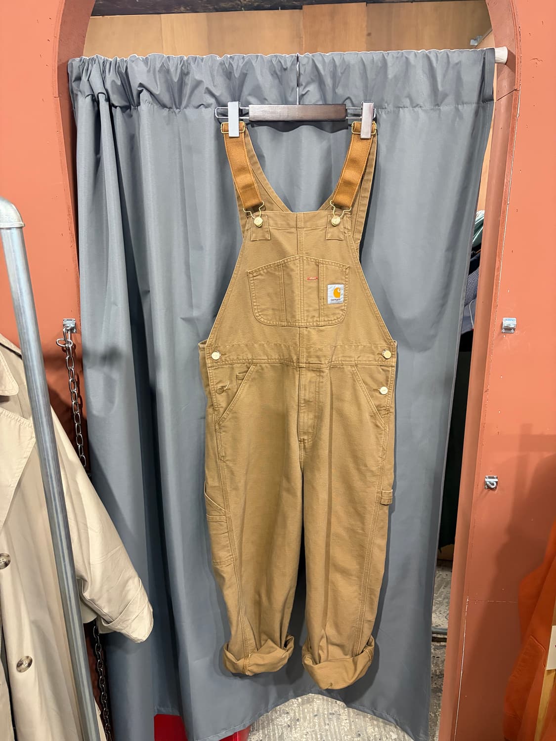 칼하트 wip 오버롤 멜빵데님 상품이미지1