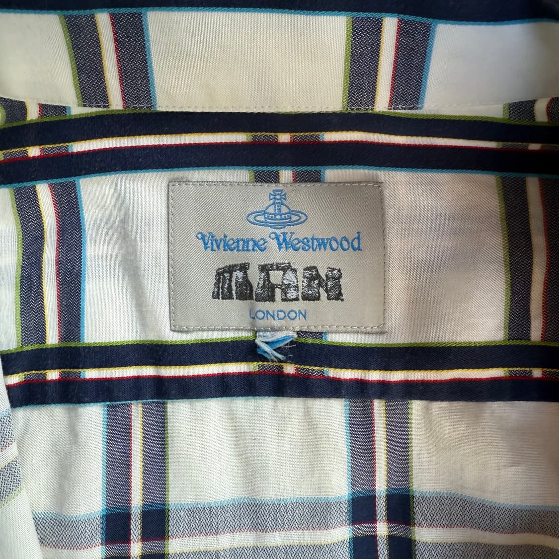 비비안웨스트우드 체크 셔츠 상품이미지3