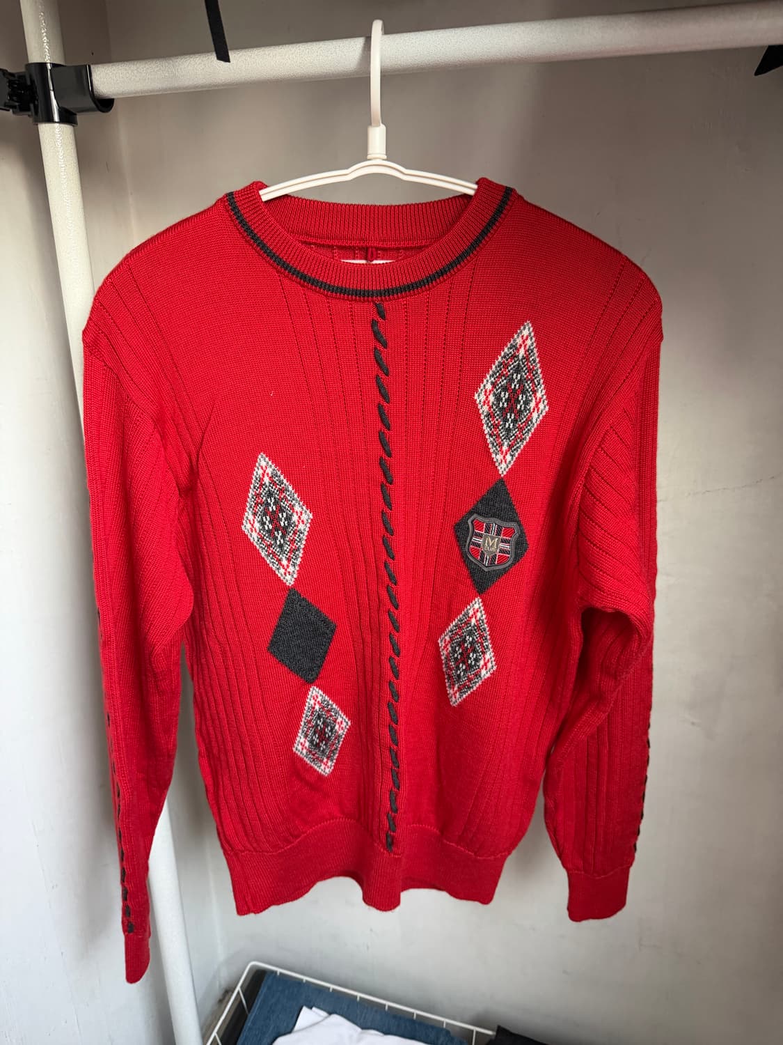 포인트 니트 상품이미지1