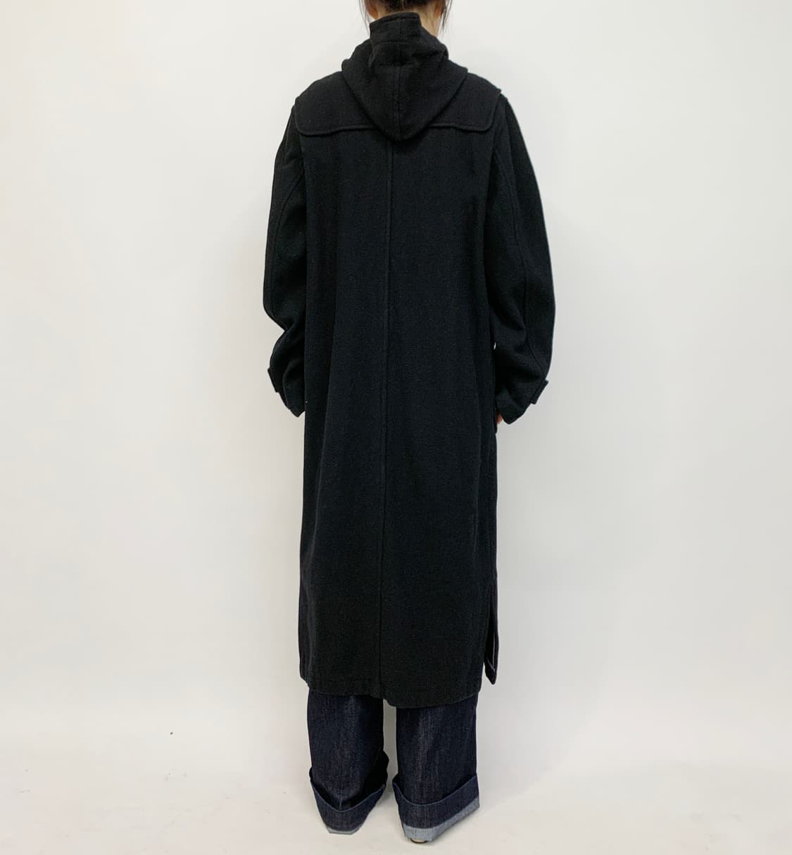 DOUBLE SHOCK 울 더플 코트 상품이미지3