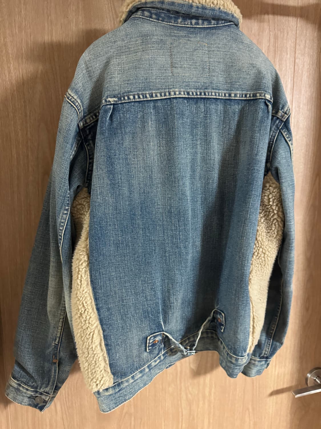 더블알엘(RRL) 그리즐리 패널 데님 재킷 M사이즈 상품이미지3