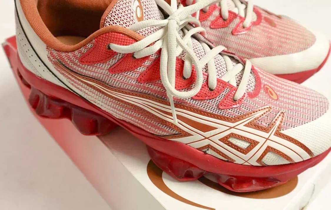 아식스 x 키코 코스타디노브 젤 퀀텀 레비트랙 애플 레드 (280) 상품이미지7