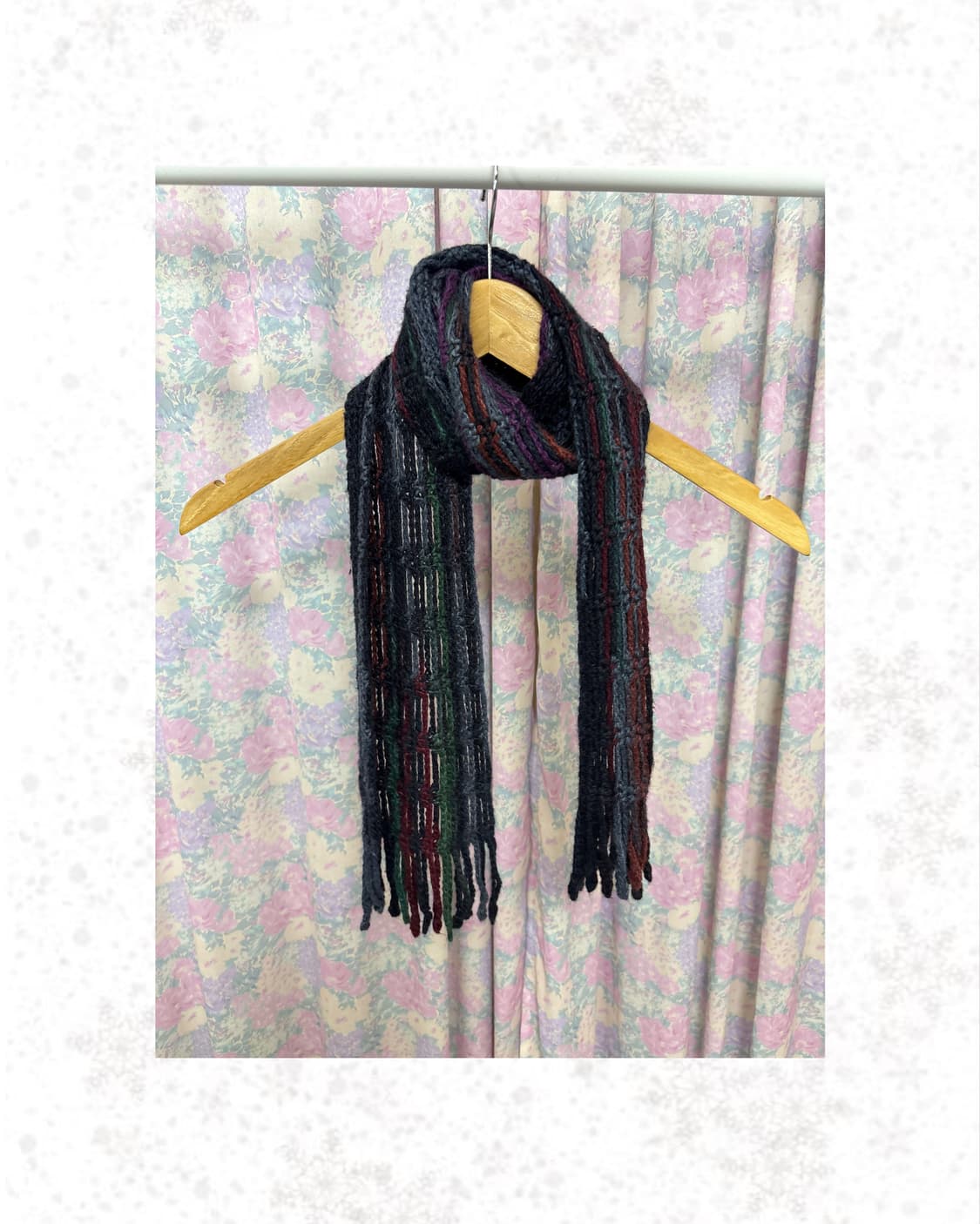 다채색 태슬 머플러 상품이미지1