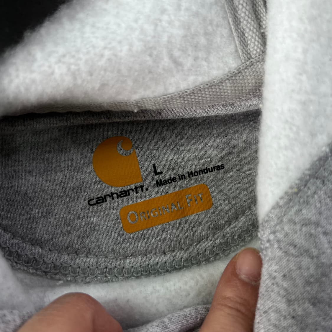 105 칼하트 wip 그레이 후드티 상품이미지2