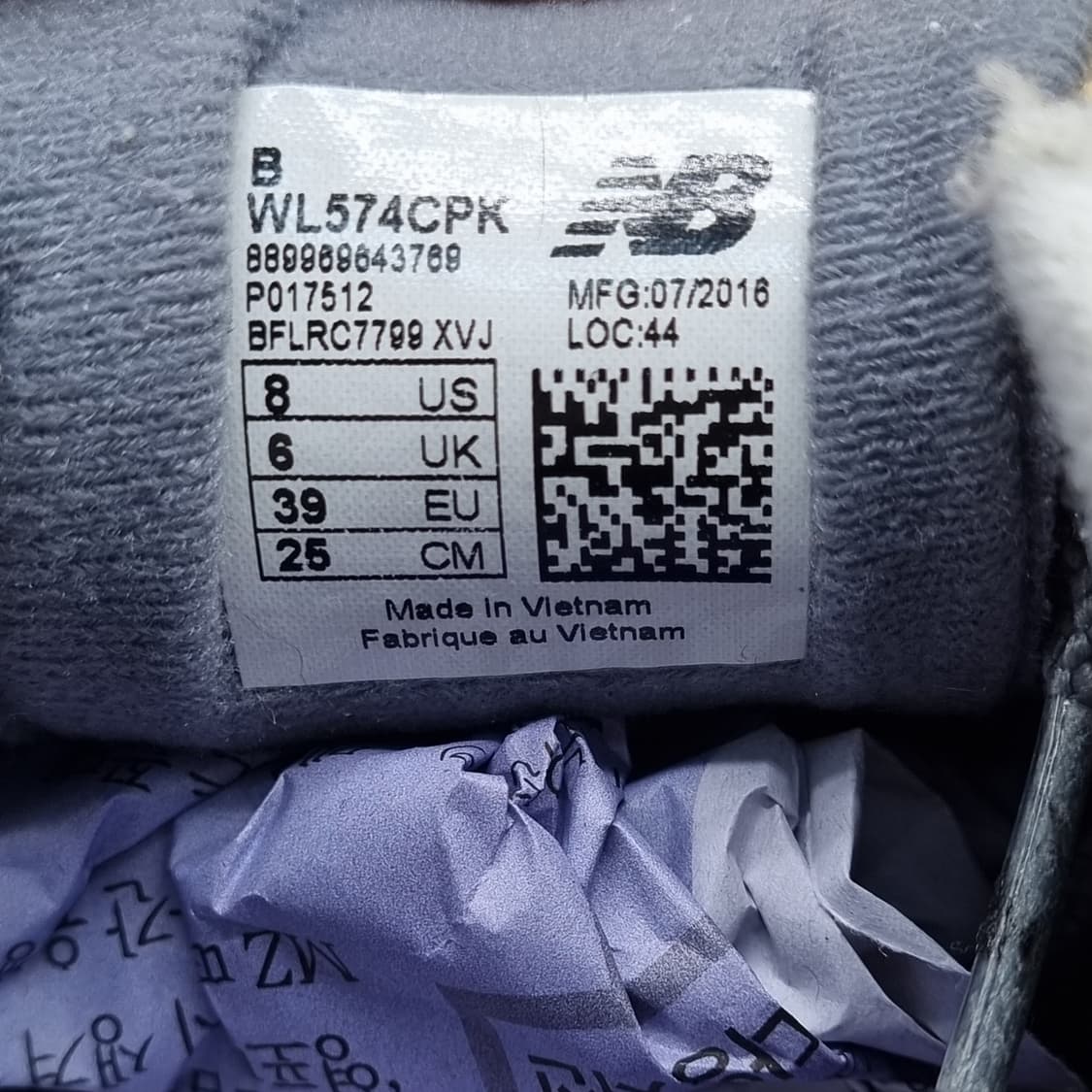 뉴발란스 574 블루 스니커즈250 상품이미지6