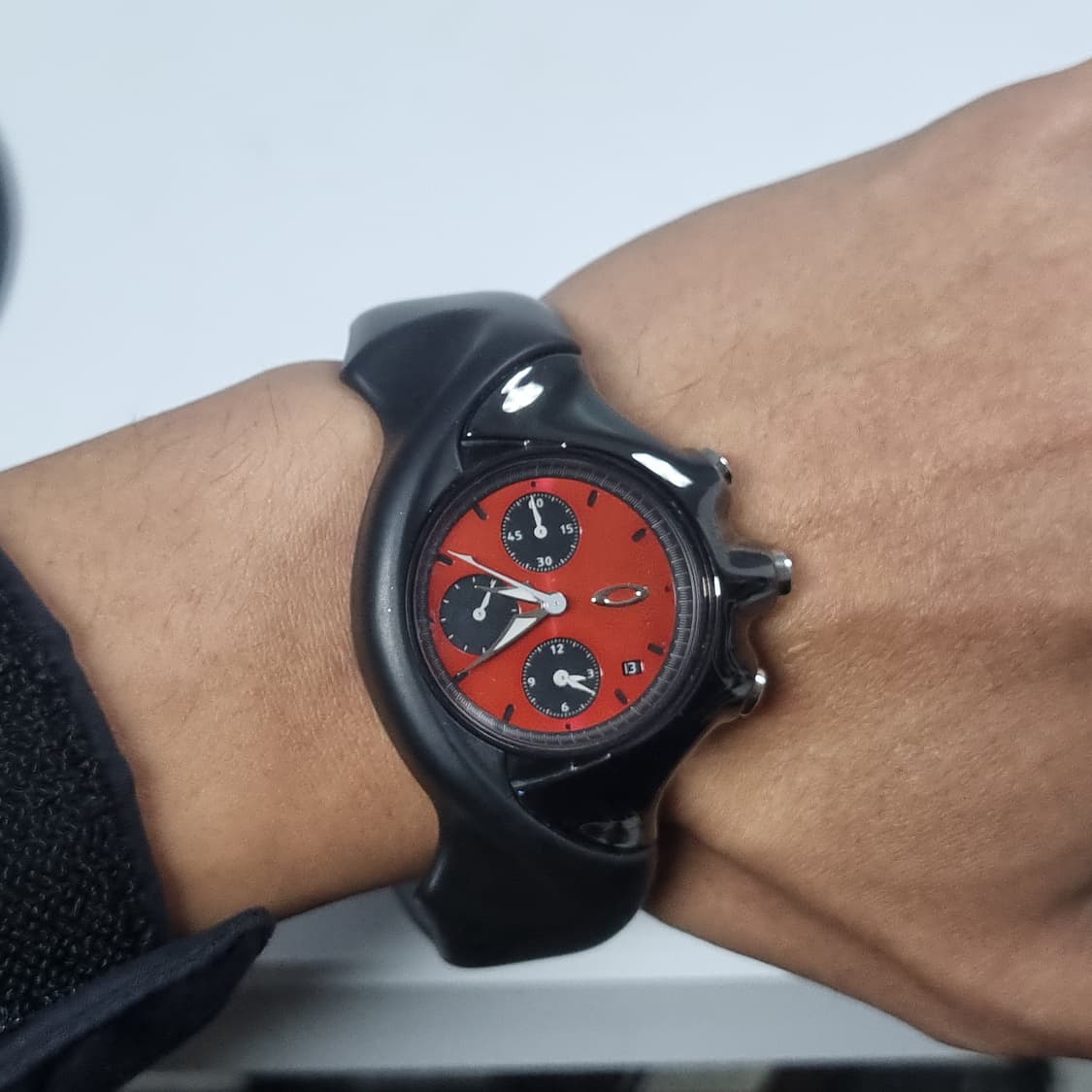 오클리 시계 데토네이터 미사용 블랙크롬 상품이미지6