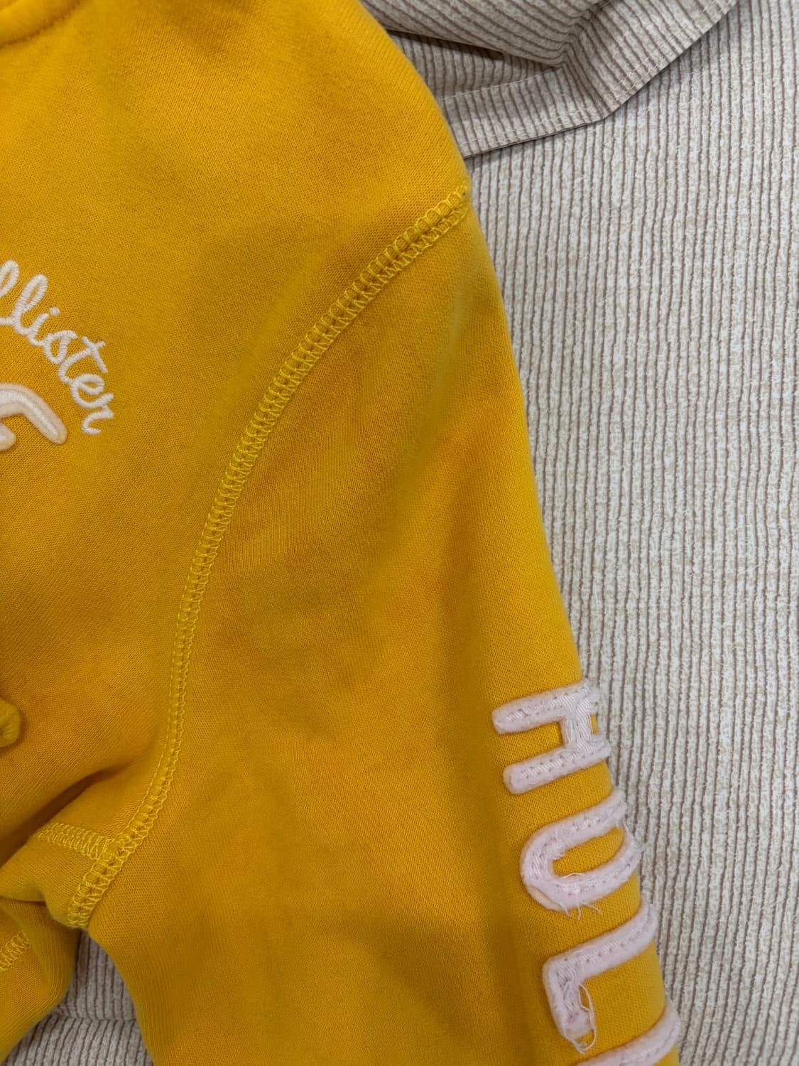 홀리스터 노랑이 후드집업🐥💛 상품이미지2