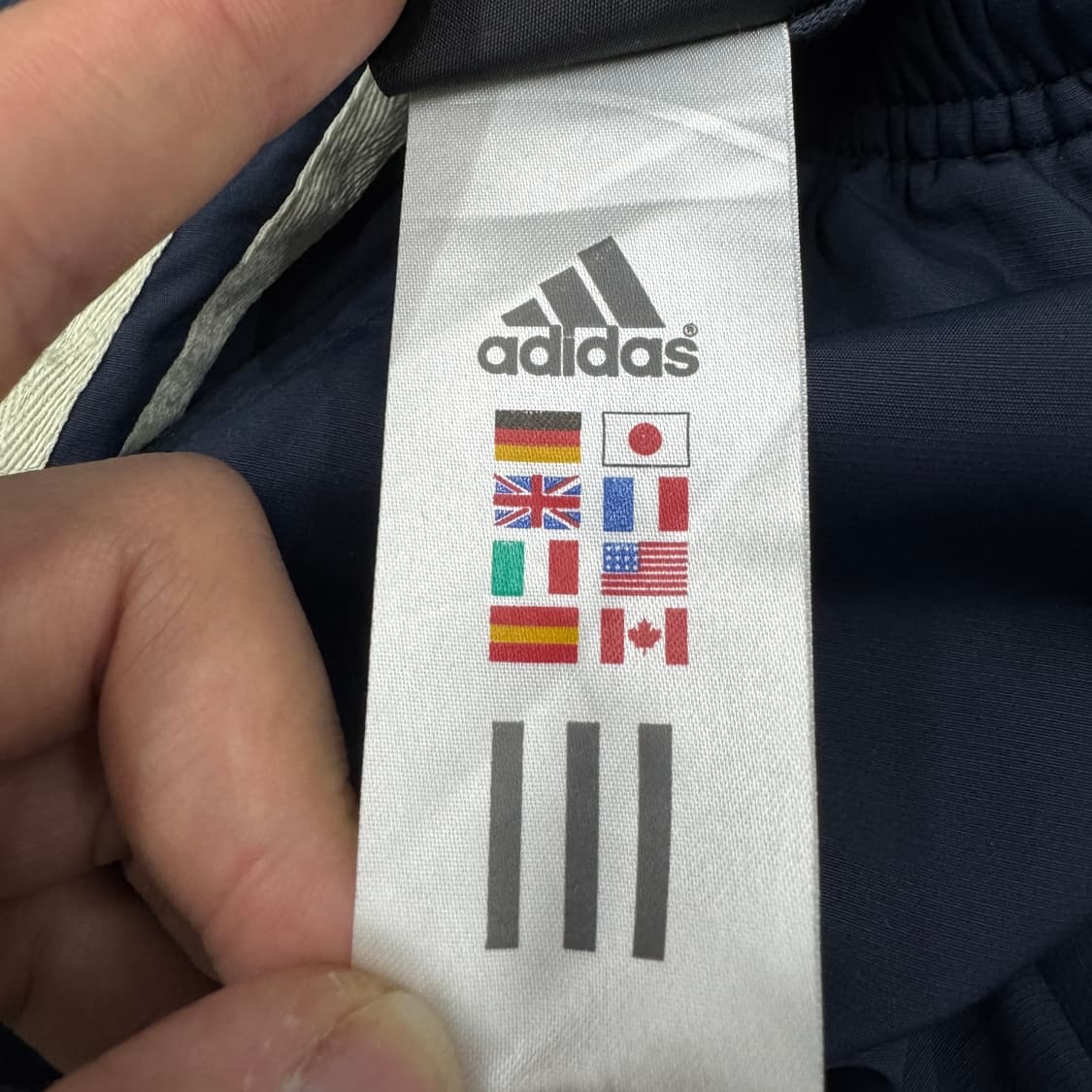 아디다스 00s 삼선 올드스쿨 와이드 바람막이 트랙팬츠 상품이미지7