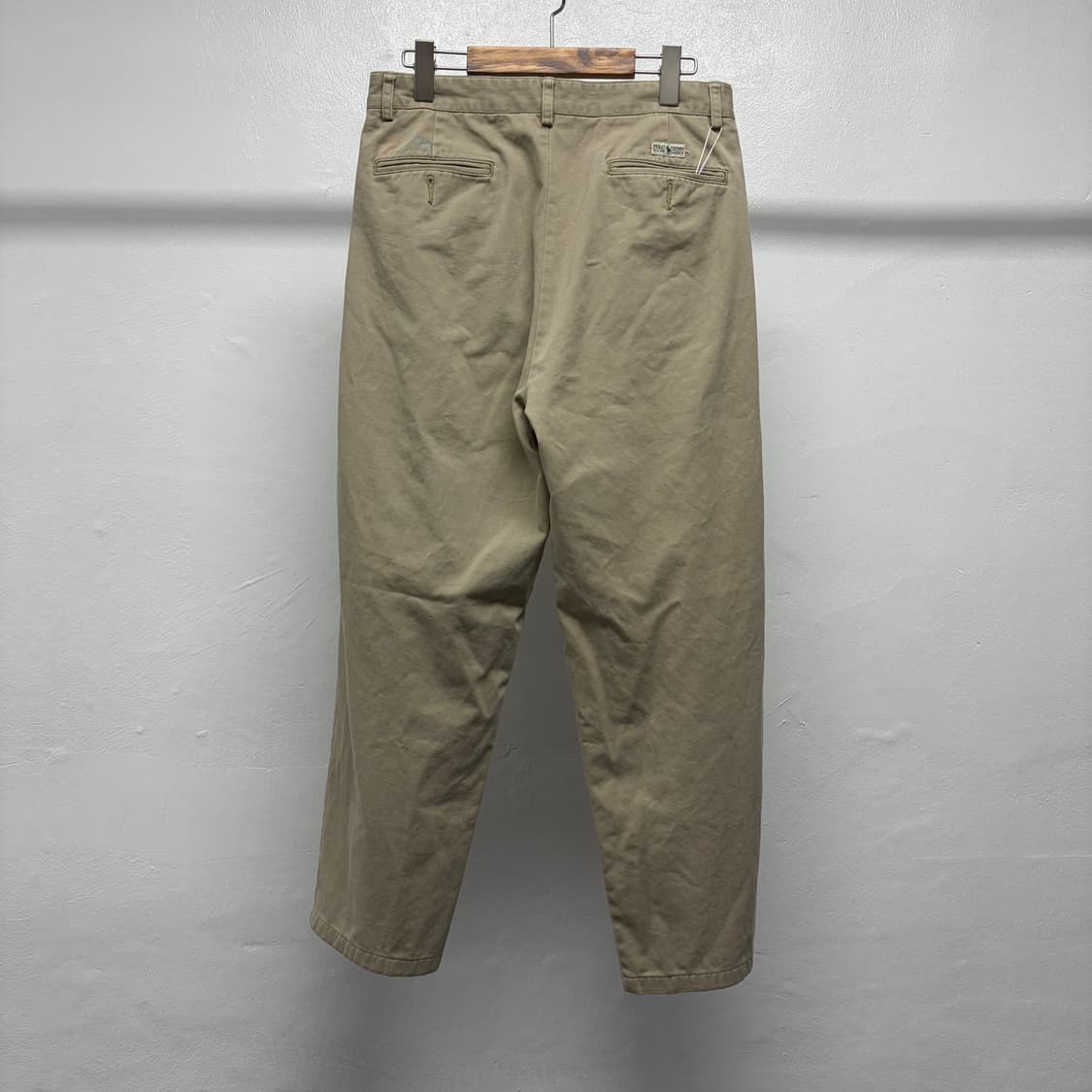 90S 폴로 앤드류핏 투턱 치노팬츠 상품이미지2