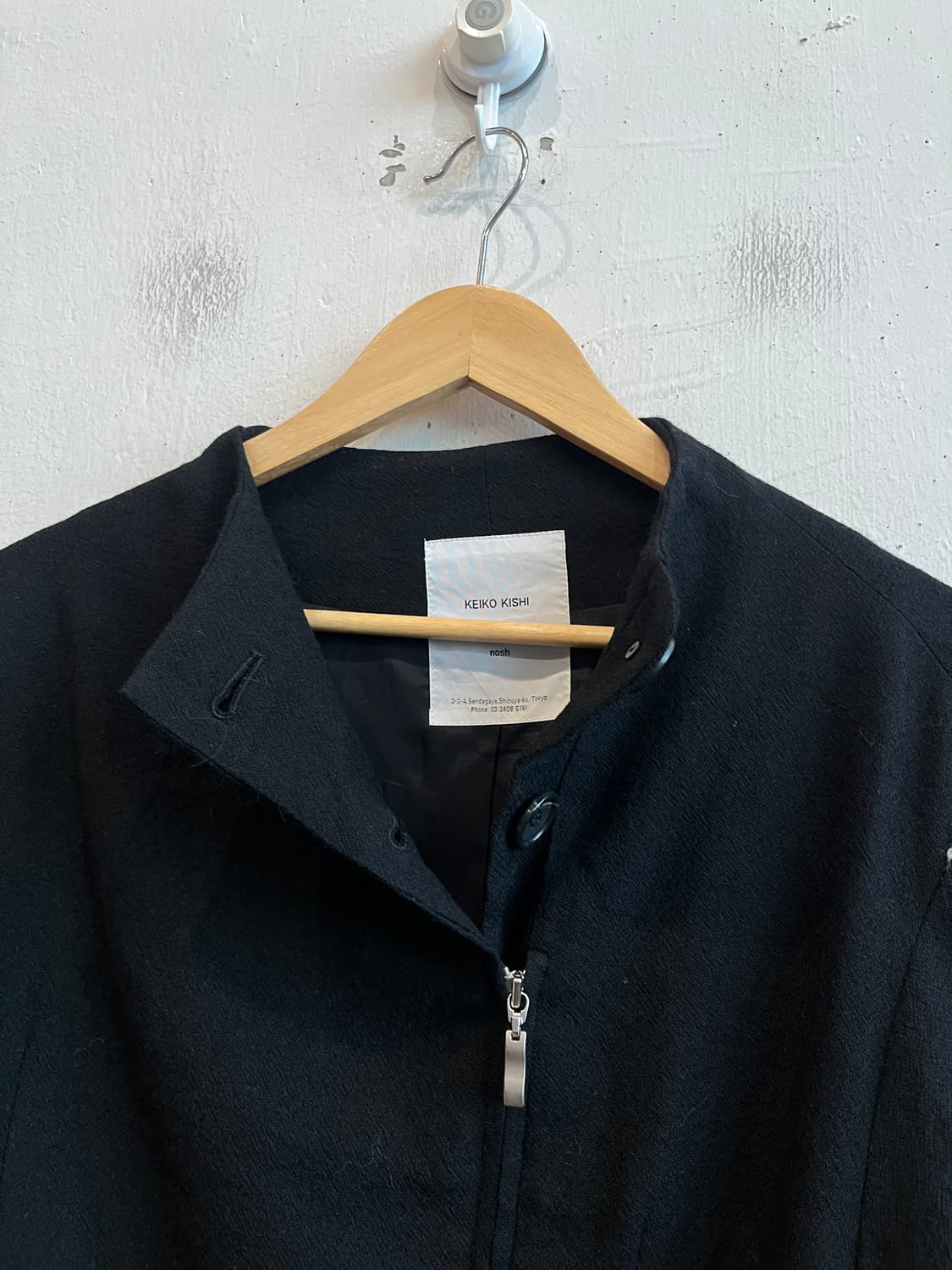 KEIKO KISHI by nosh 울자켓 Made in JAPAN 상품이미지3