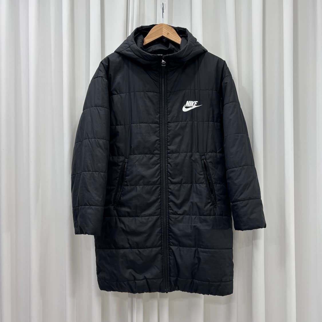 나이키 스우시 경량 롱 점퍼 상품이미지2