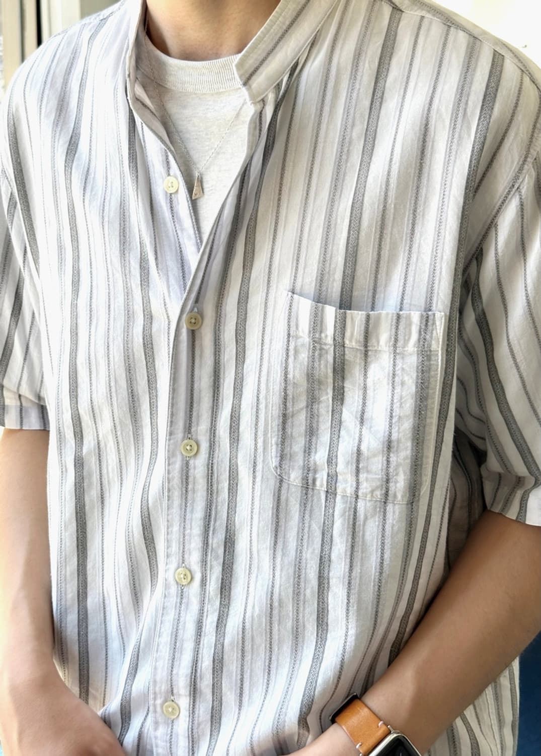 Light jacquard cotton design pattern H/S 상품이미지9
