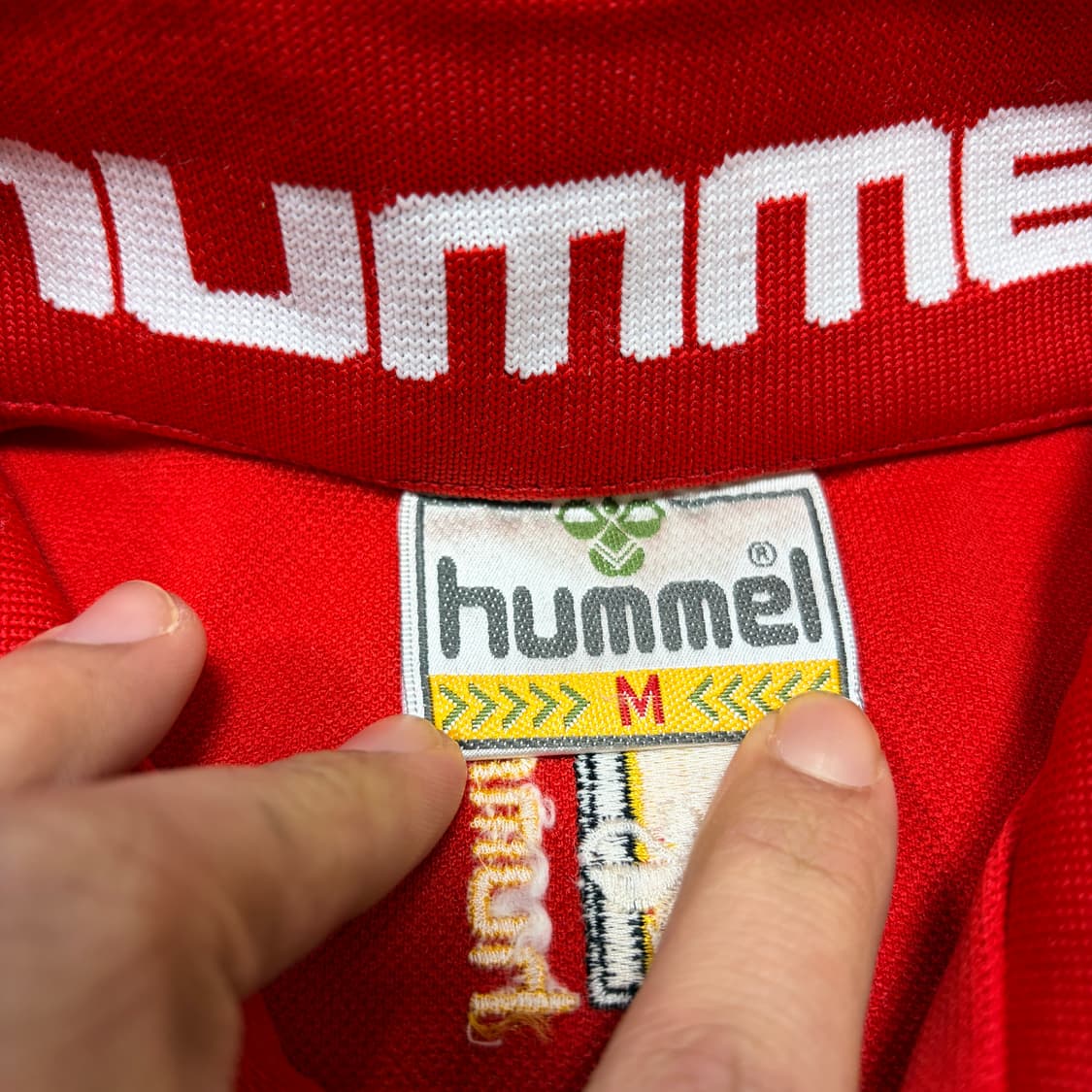 ✨ (바배) 험멜 레드 트레이닝 트랙탑 져지 상품이미지3