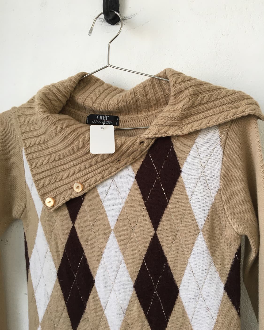 Argyle pattern knit 상품이미지4