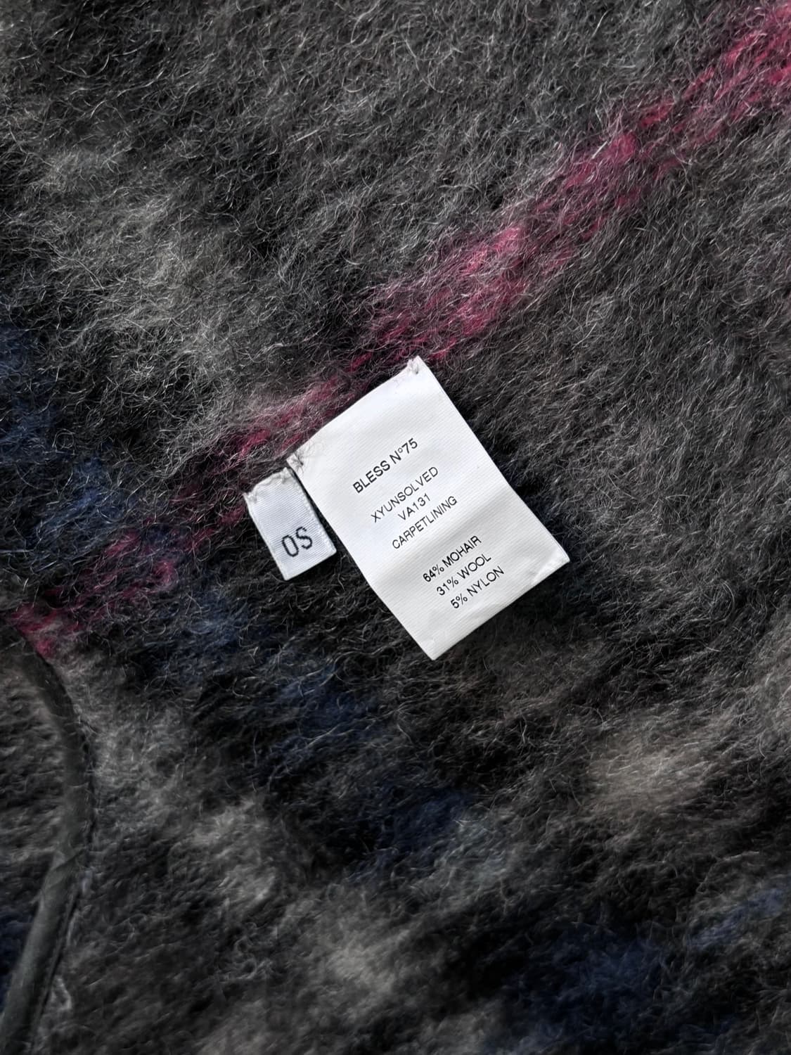 블레스 모헤어 오버 머플러 상품이미지8