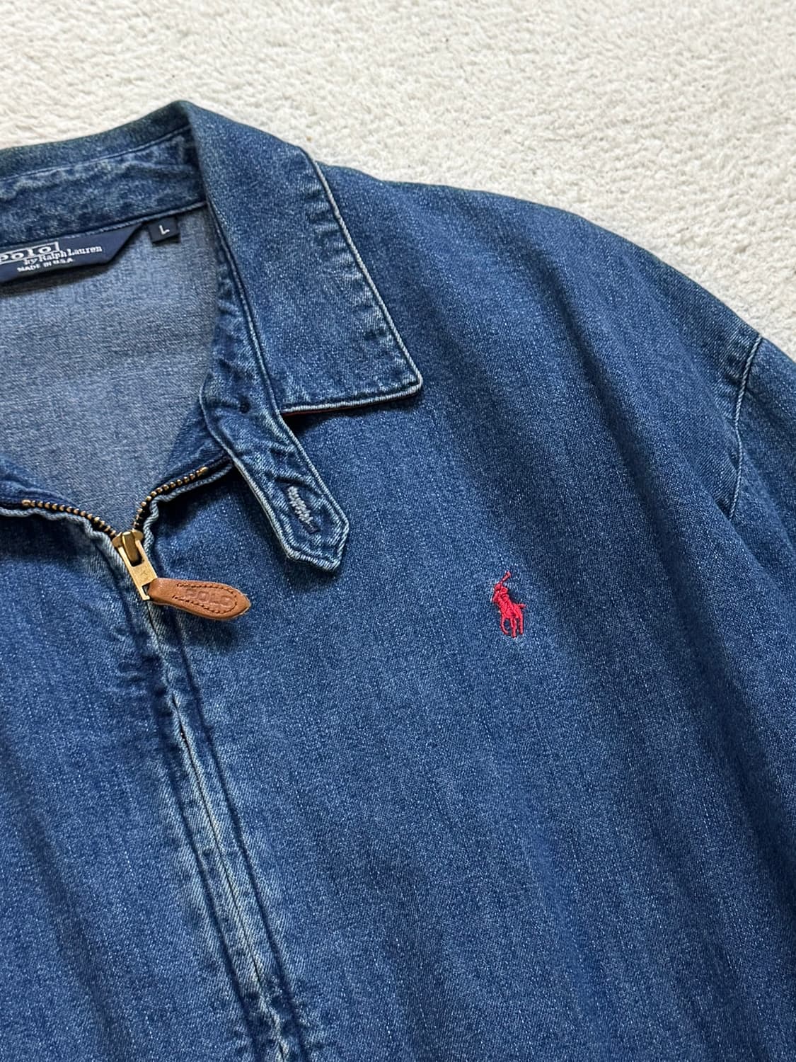 90s 폴로 데님 자켓 상품이미지4