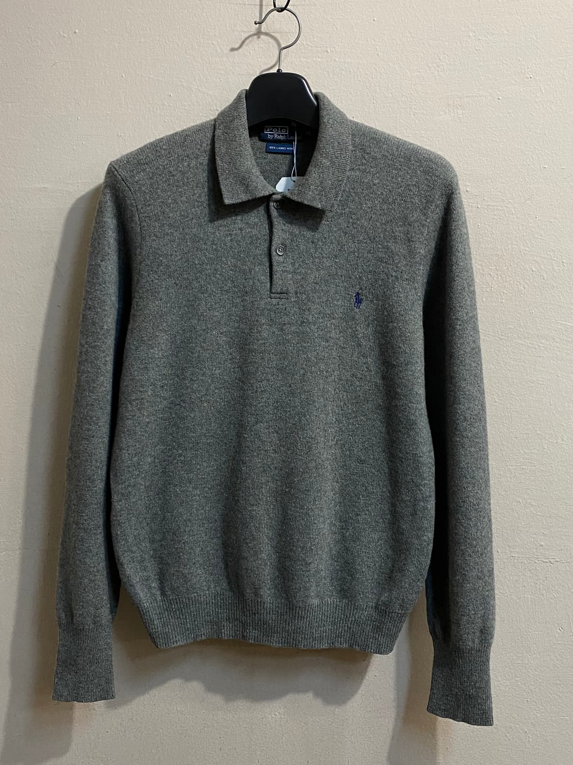 폴로 랄프로렌 램스울 니트 폴로 셔츠 상품이미지1