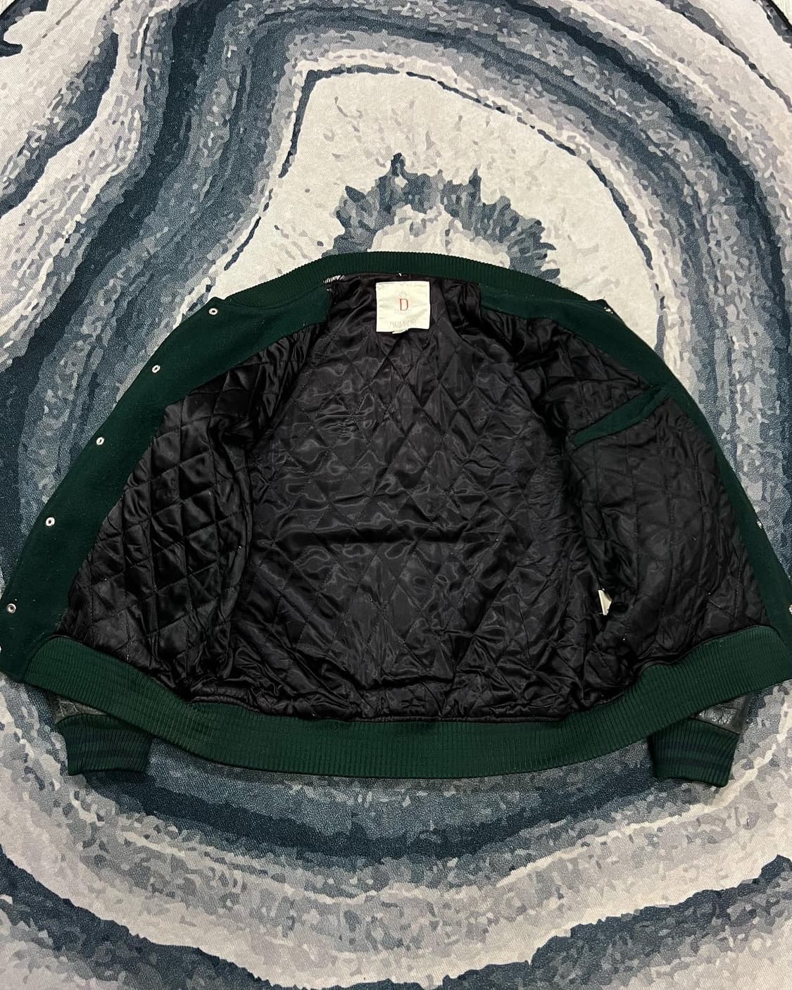 DULY DO WOOL LEATHER VARSITY 상품이미지4