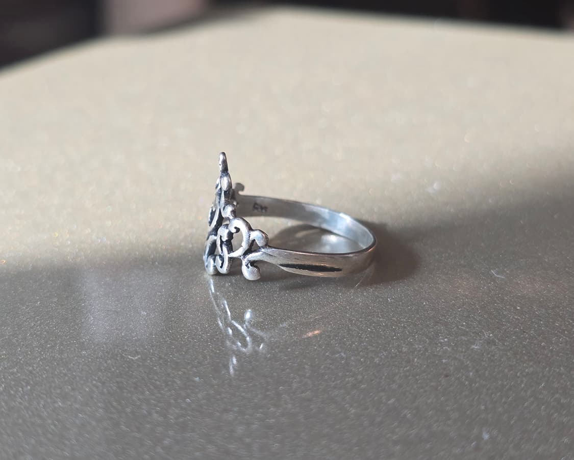 빈티지 셀틱 실버 925 은반지 상품이미지2