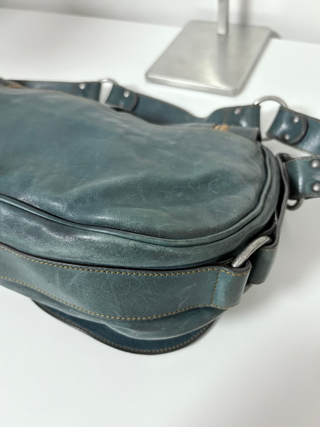 디올 가우초 숄더백 그린 상품이미지8