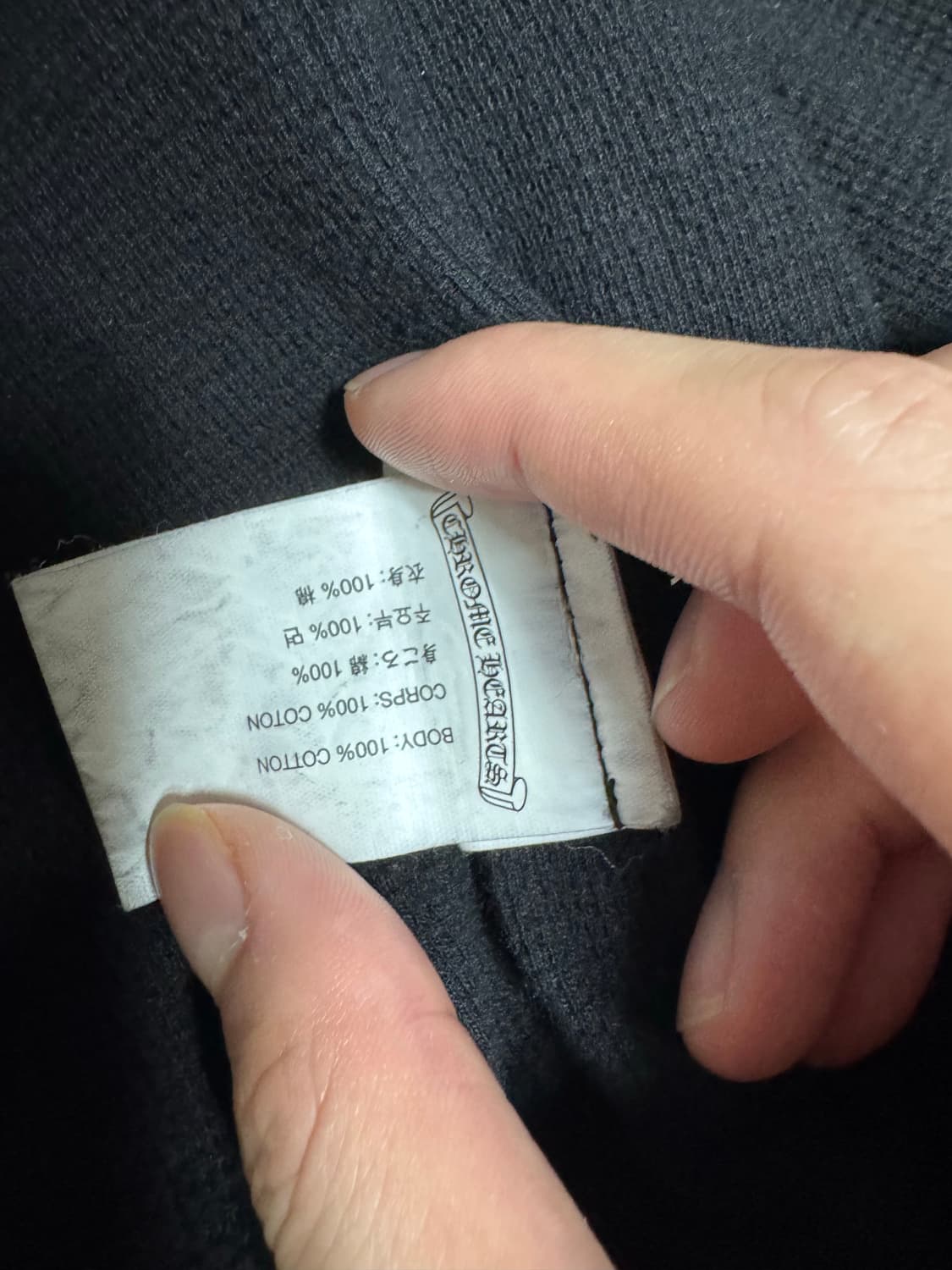 크롬하츠 HOLLYWOOD USA 헤비웨이트 후드집업 상품이미지9