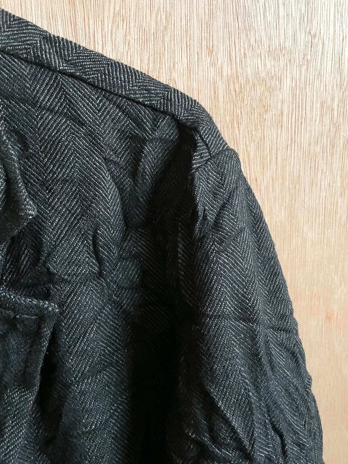 요지야마모토 그라운드와이 주름가공 자켓 상품이미지4