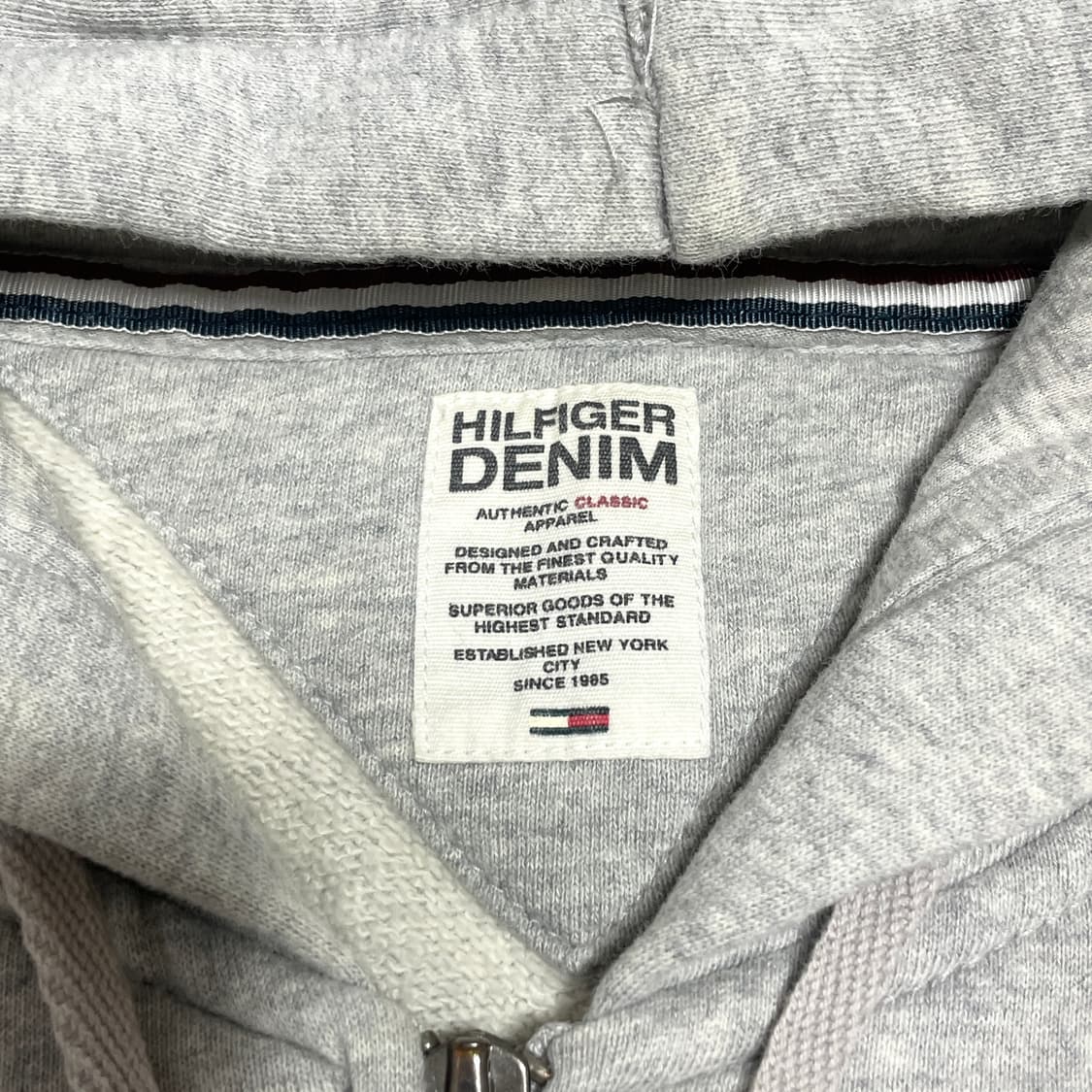 타미힐피거 그레이 후드집업 여성L 상품이미지5