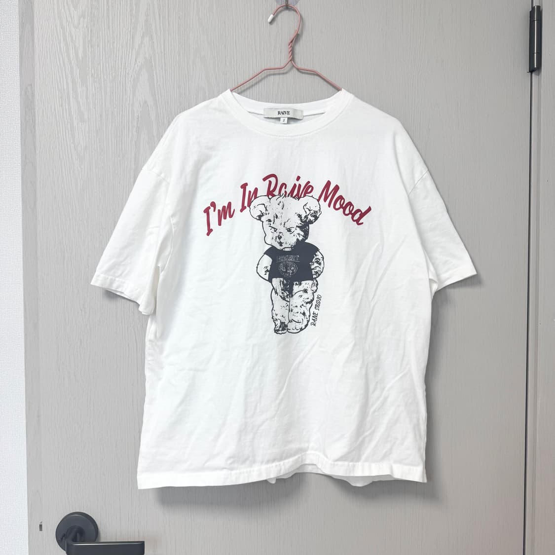 (2) 레이브 베어 그래픽 반팔 상품이미지2