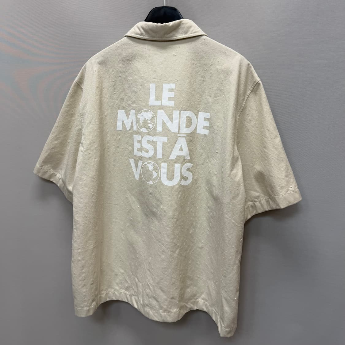 루이비통 실크 블렌드 쇼트 슬리브드 셔츠 ( 110 ) 상품이미지5