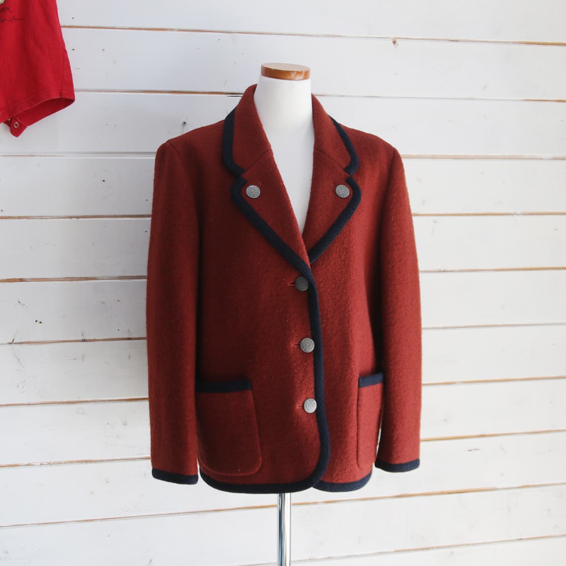 The Scotch House 보일드 울 파이핑 블레이져 (9AR) 상품이미지1