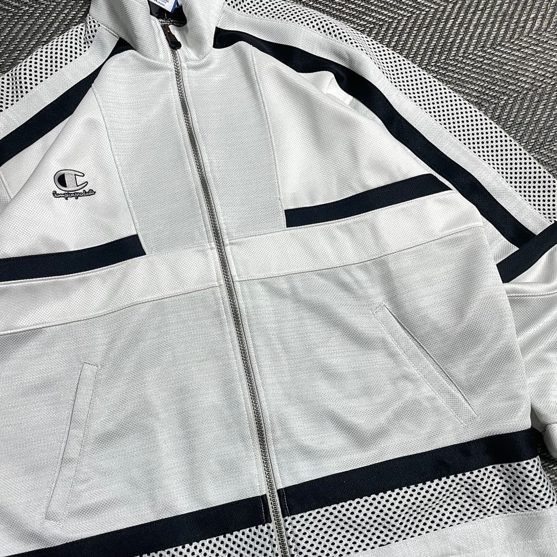 90s 챔피온 올드스쿨 스펠아웃 박시핏 져지 y 5166 상품이미지4