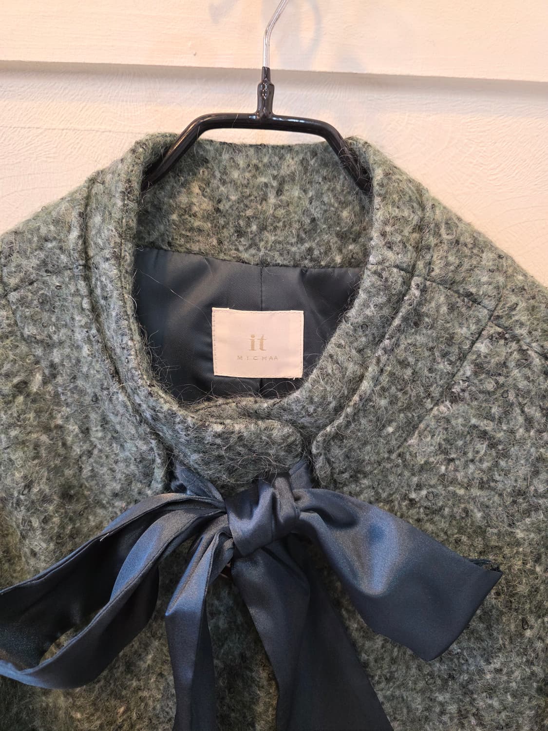 it MICHAA 그린리본 숏 자켓 상품이미지1