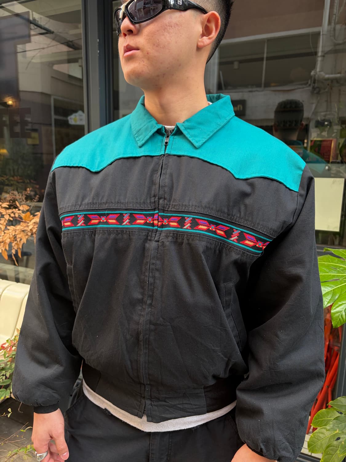 90’s Western Frontier Aztec blanket JK 상품이미지5