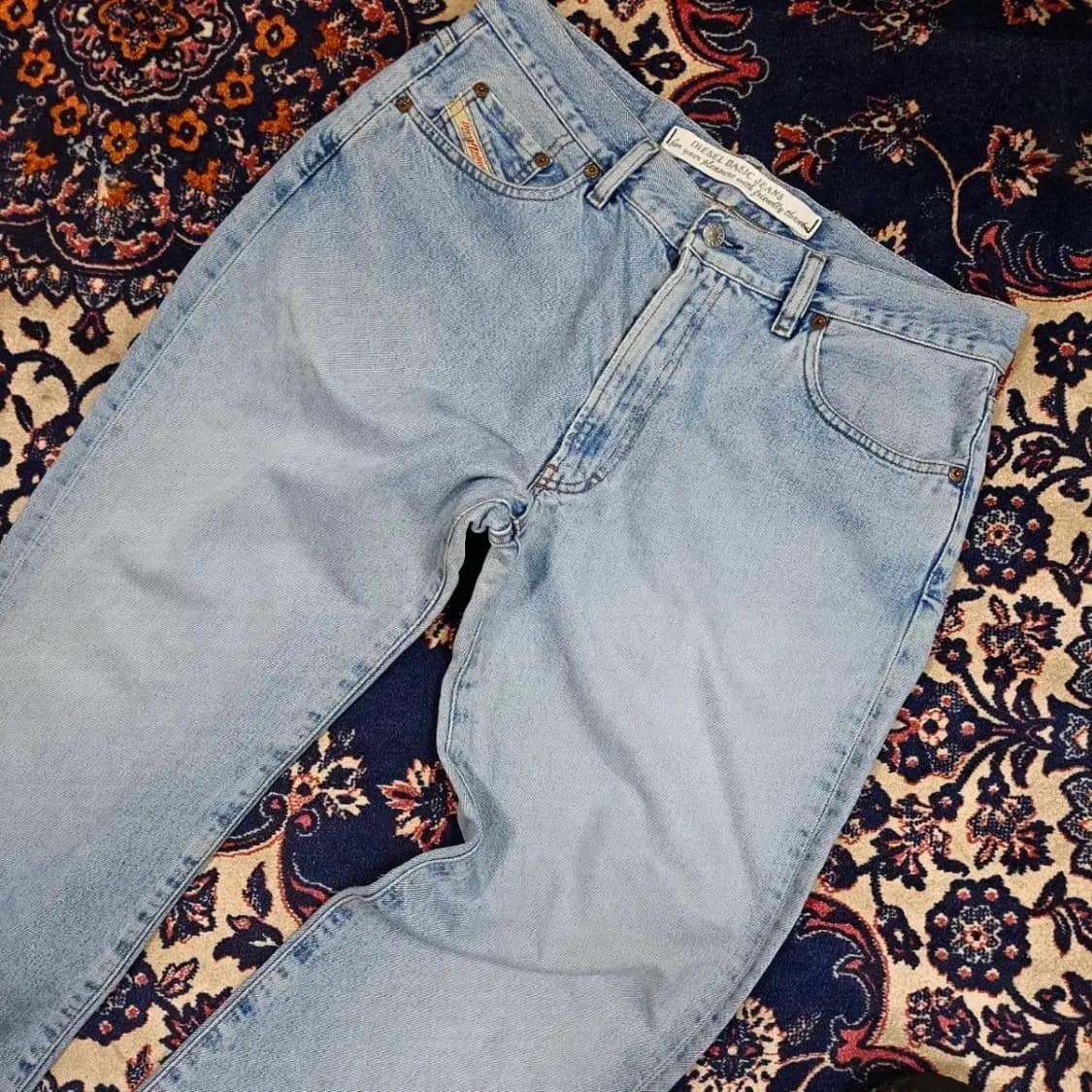 디젤(DIESEL) 빈티지 베이직 데님 팬츠34size 상품이미지2