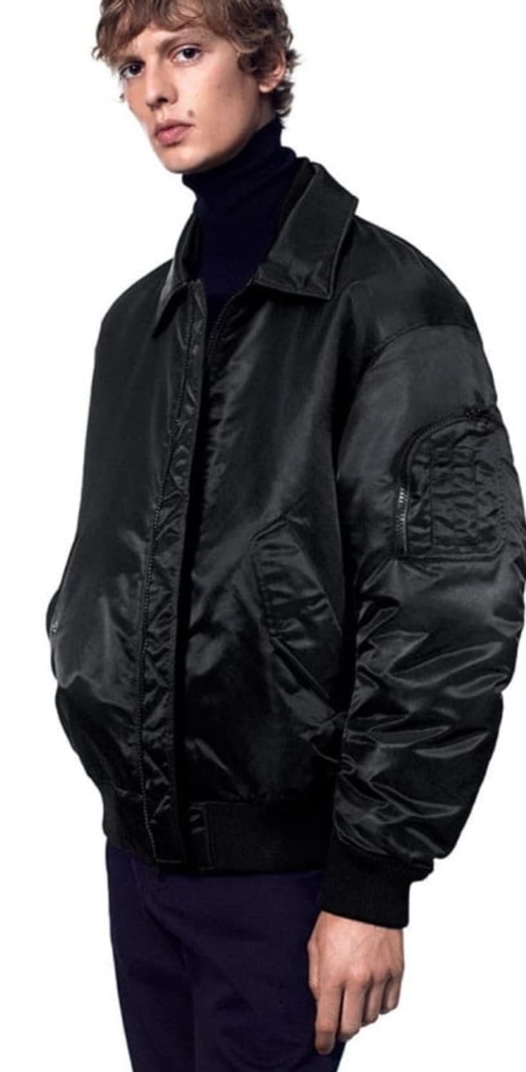 유니클로 질샌더 ma-1 블랙 m 사이즈 상품이미지1