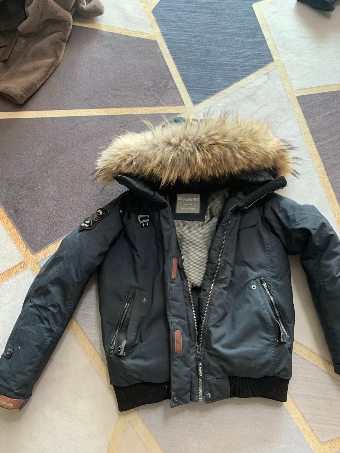 디스커버리 패딩 여자사이즈 90 상품이미지1