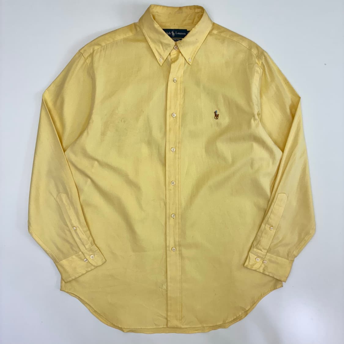 Polo 폴로 랄프로렌 옐로우 옥스포드 셔츠 상품이미지2