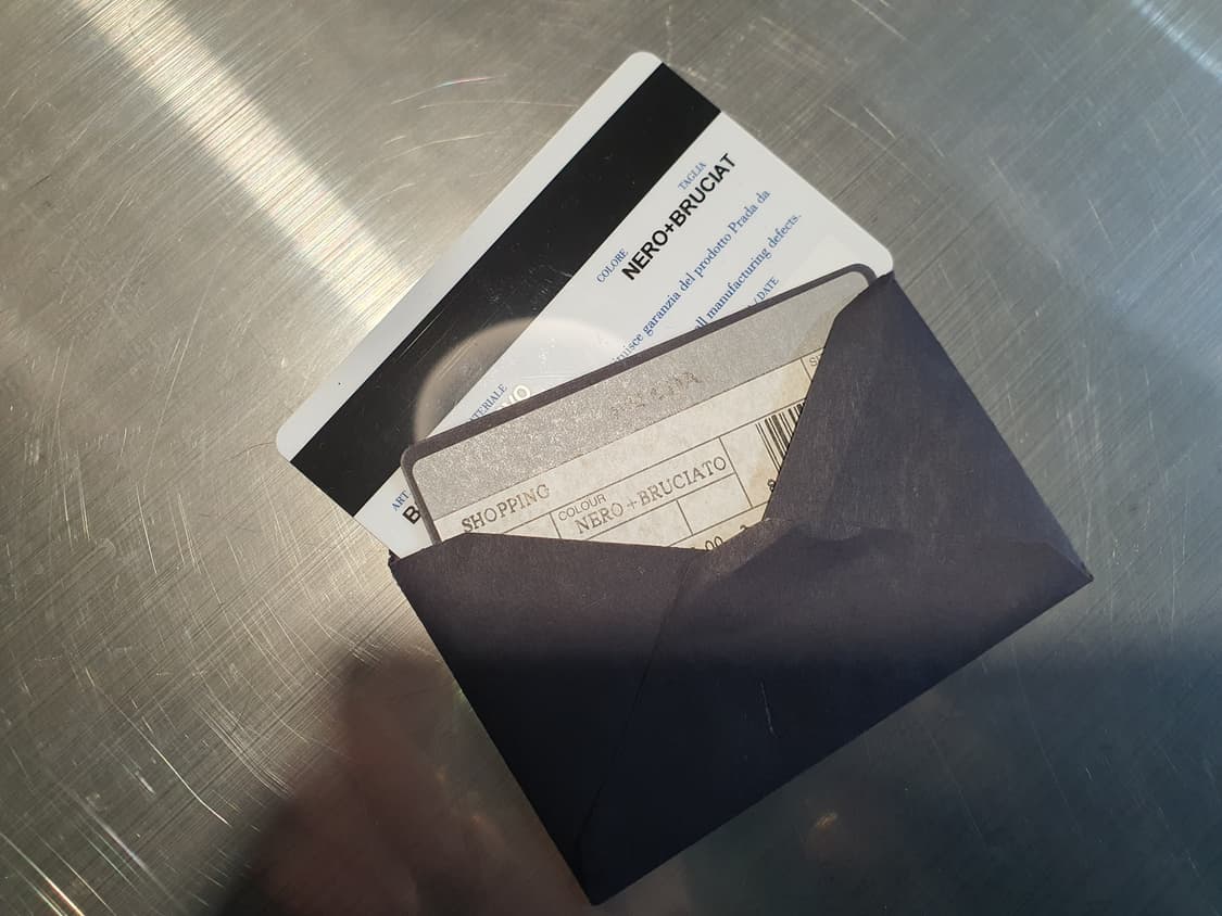 프라다 가죽 도트백 상품이미지7