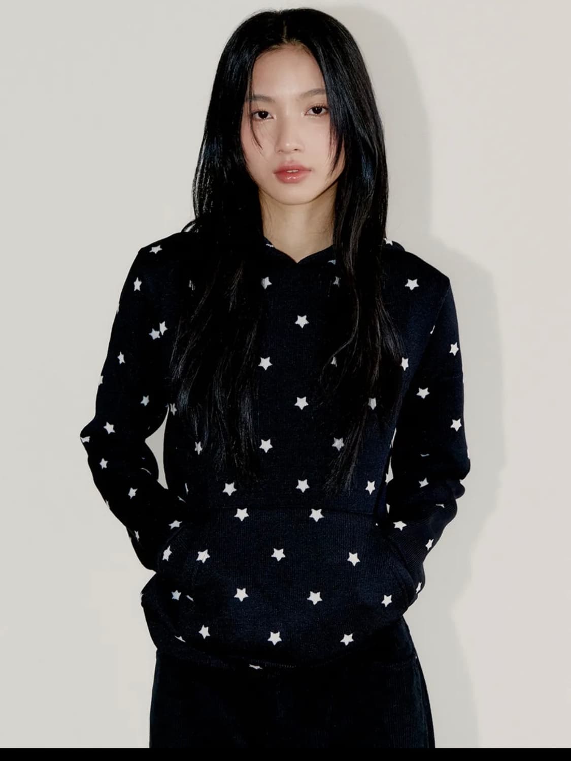 오피쉬 미니 스타 후디 블랙 2사이즈 상품이미지1