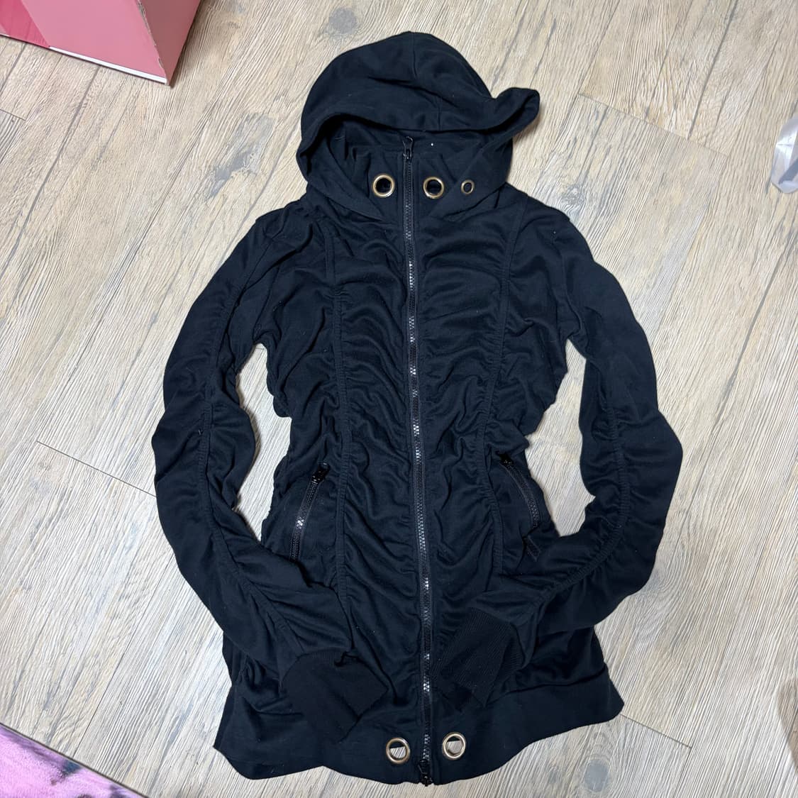 택포 MKR 후드집업 셔링집업 펑크 갸루 아케호무 큐빈 상품이미지2