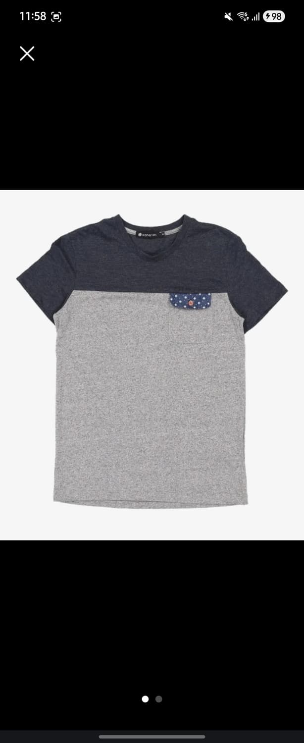 행텐 남성 반팔 티셔츠 M 상품이미지1