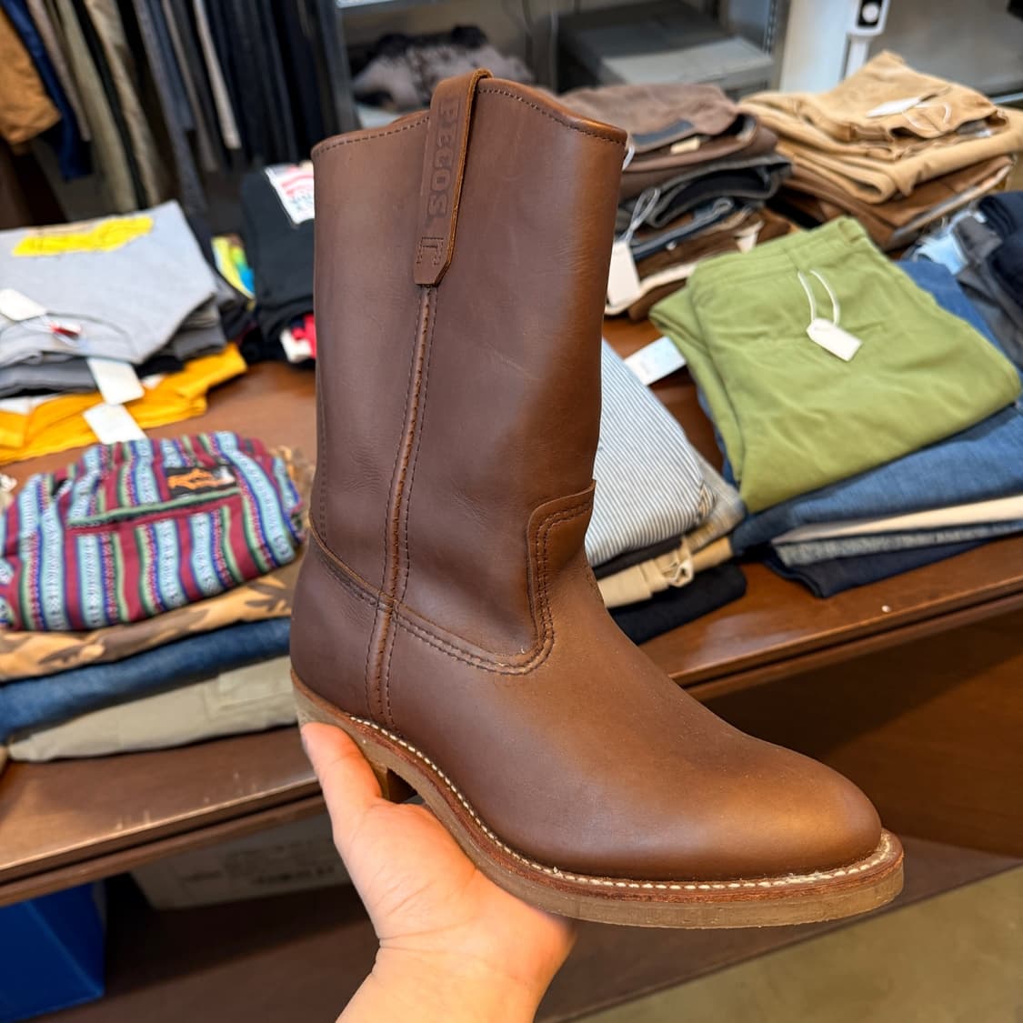 레드윙 11인치 페코스 1155 브라운 부머 250 USA 상품이미지2