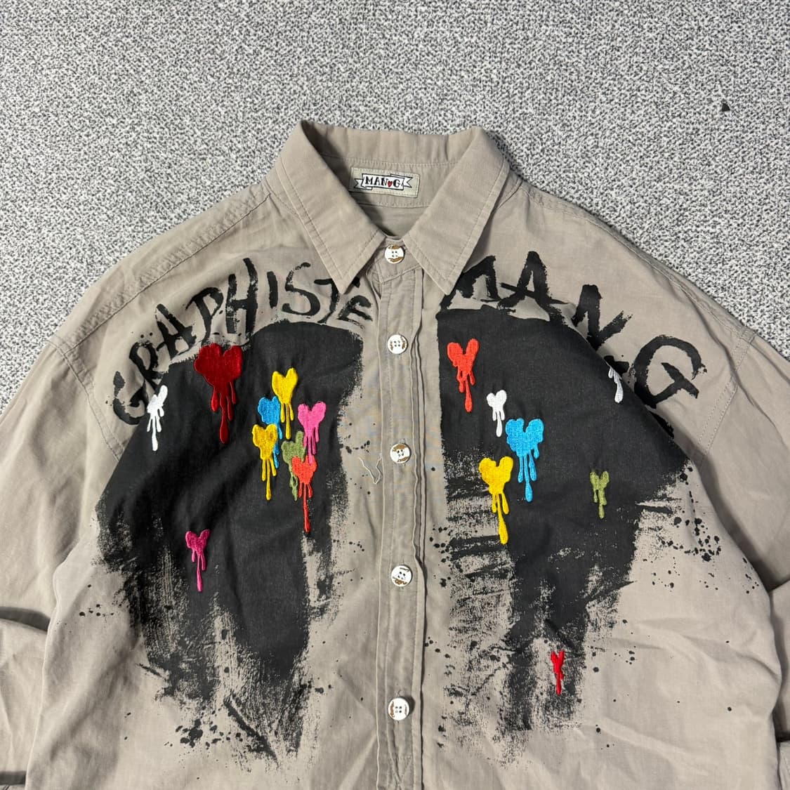 Man G 그래픽 셔츠 상품이미지3