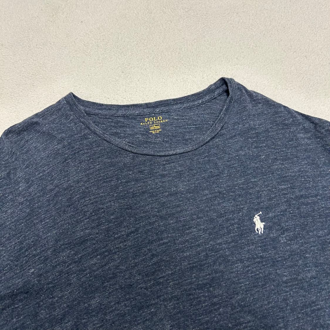 Polo charcoal long-sleeve 상품이미지5