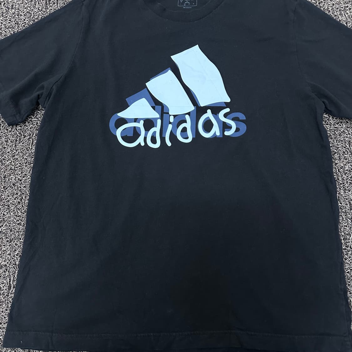 아디다스 여성 반팔티셔츠 블랙 105(XL) 상품이미지3