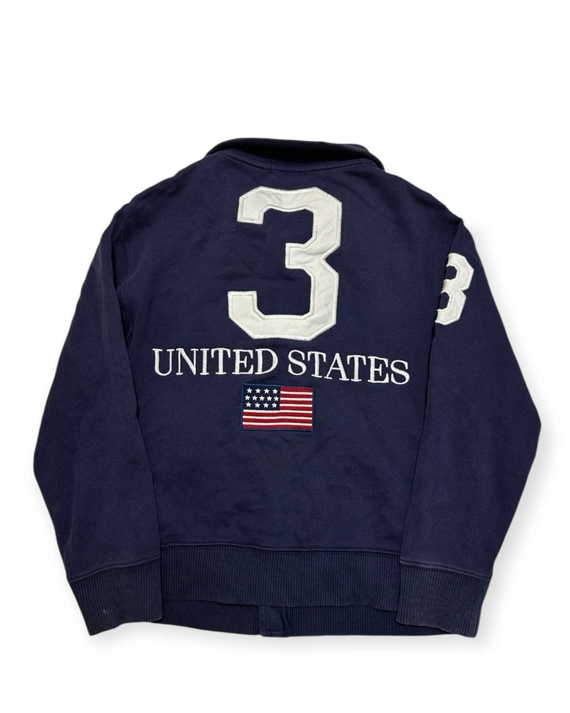 폴로 빅포니 USA 성조기 네이비 집업 상품이미지5
