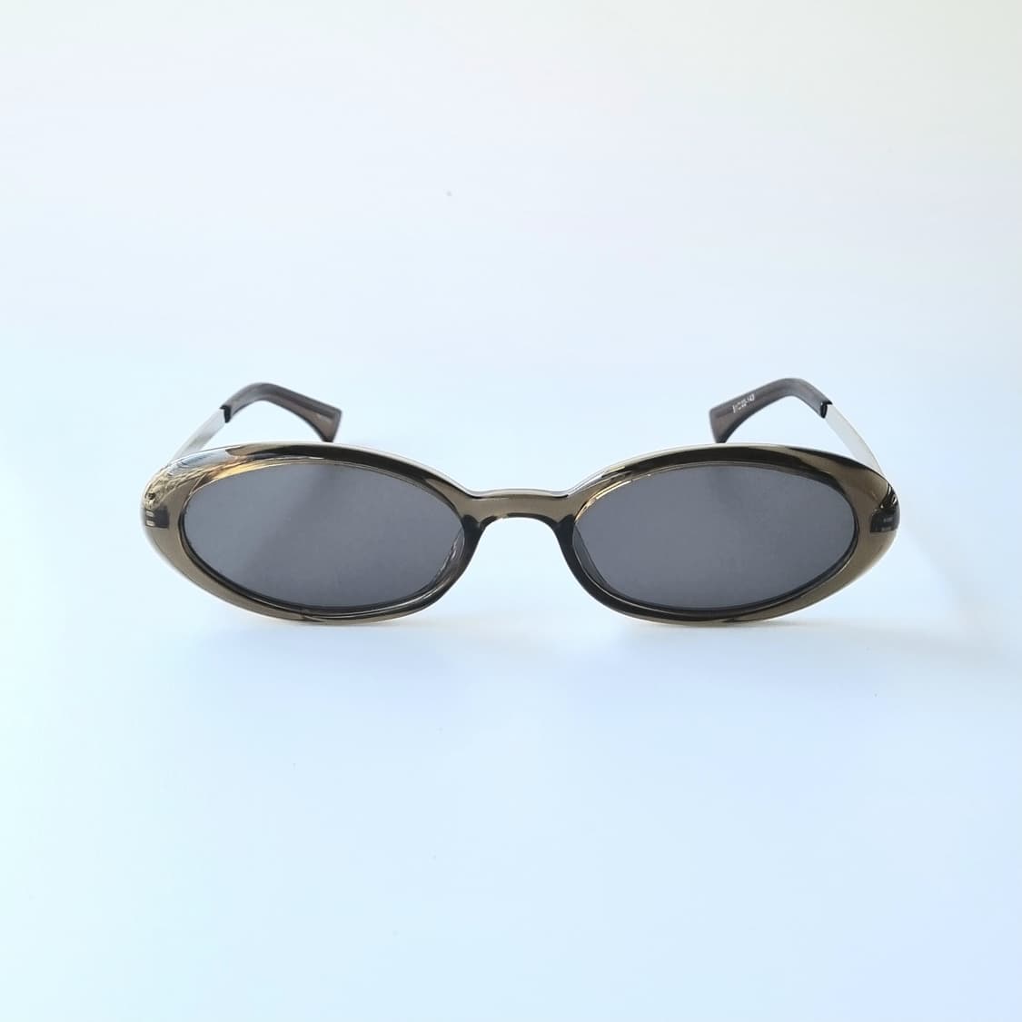 레트로 긱시크 오벌 Y2K 선글라스 상품이미지2