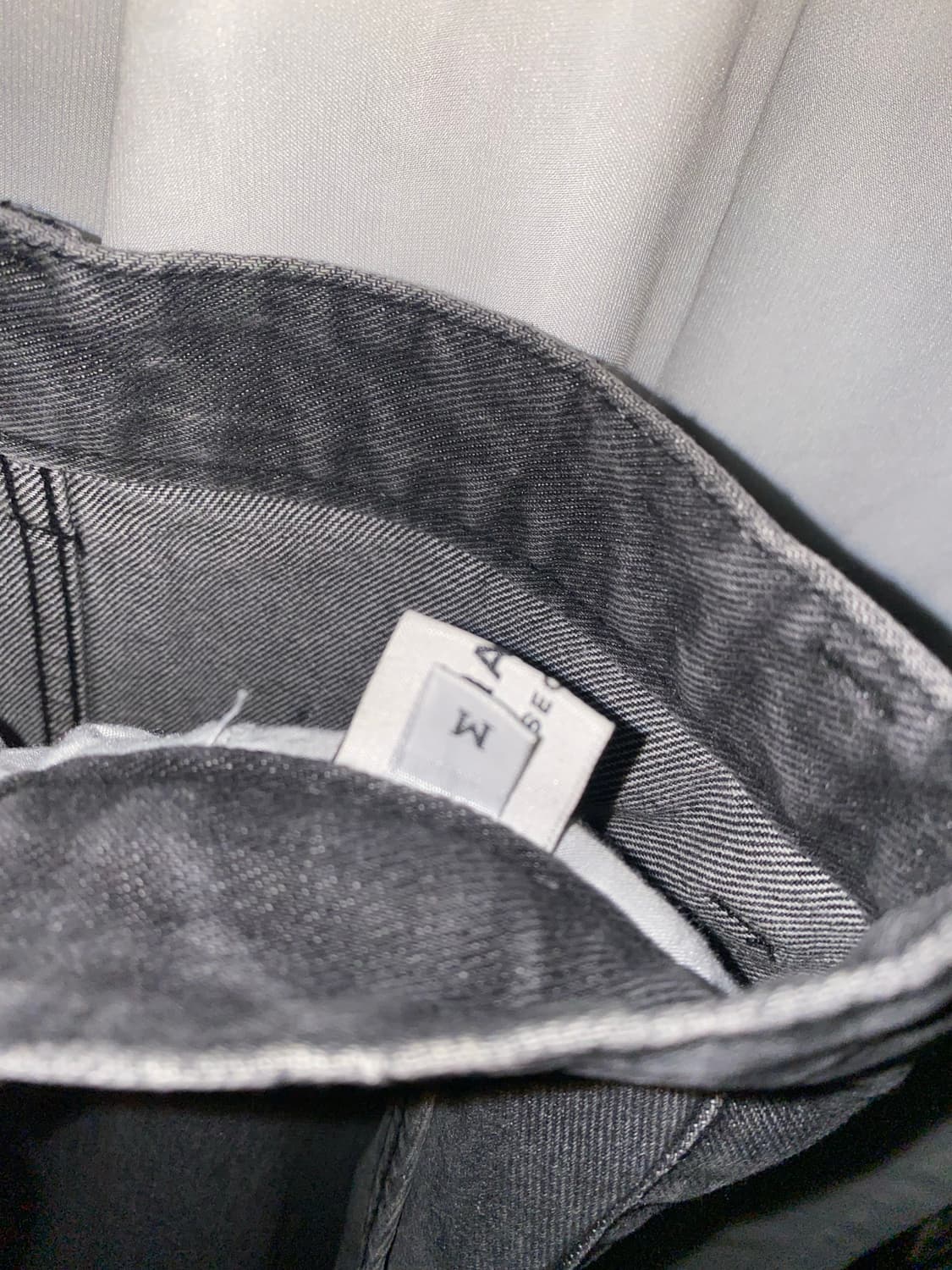 흑청 롱스커트 상품이미지4